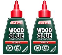 EVO-STIK Wood Glue Clear - 125ml - Interior - Extra Strong (Pack of 2)