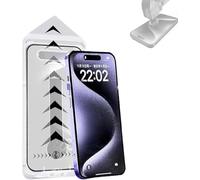 Evo tech Screen Protector, Evo tech 3 in 1 Screen Protector, Fingerprint-Proof Dust Free Without Bubbles, For iPhone 17 16 15 14 13 12 Pro Max Plus (HD,for iPhone15Plus)