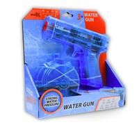 Evo-X Electric Water Pistol, Rechargeable Light Up Toy Long Range with Led Firing Effect, 320ml Tank, USB-C Charging, Kids Outdoor Summer Toys