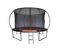 Evo-X Family Trampoline With Safety Zip Netted Enclosure, Premium Outdoor Bouncer Easy Assembly Ideal for Kids and Adults,10 ft