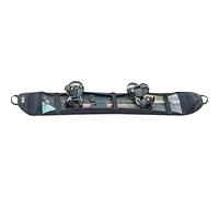 EVOC BOARD COVER NEOPREN elastic snowboard transport bag (elastic material, with carrying handles, fixation with loops, individually adjustable, Size: S/M), Black