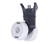 EVOC Clip On Wheel 1-Pin V3.0 - Durable White Replacement Component for Bike Bag PRO, Road Bike Bag PRO & Mountain Bike Bag PRO (2026+), Quick Self-Install, Seamless Compatibility, Engineered for Robu