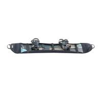 EVOC BOARD COVER NEOPREN elastic snowboard transport bag (elastic material, with carrying handles, fixation with loops, individually adjustable, Size: M/L), Black