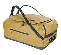 EVOC DUFFLE BAG 60 waterproof travel and equipment bag (detachable carrying strap, separate outer pocket, universal use, incl. integrated bag, PVC-), Curry/Black