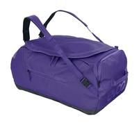 EVOC Duffle Bag 60 Waterproof Travel & Equipment Bag (Travel Bag with Removable Carrying Strap, Separate Outer Pocket, Universal use & Lockable, PVC-Free, Size M), Violet - Black