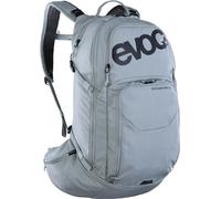 EVOC EXPLORER PRO 30, Backpack (BODY HUGGING fit, incl. tool compartment, hydration bladder compartment for hydration bladders up to 3l and rain cover, One Size), Silver