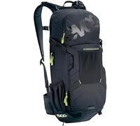 EVOC FR ENDURO BLACKLINE 16 backpack, black, S | Protective backpack, backpack for bike tours & trails, cycling backpack, LITESHIELD BACK PROTECTOR & AIR SYSTEM technology