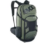Evoc FR Tour E-Ride Protector Backpack - Dark Olive / Black / M-L