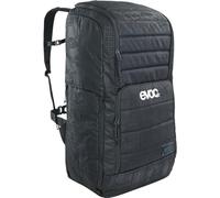 EVOC GEAR BACKPACK 90 All-in-one outdoor backpack, snow backpack (quick access, 2 main compartments, side zip compartment, ergonomic shoulder straps, reinforced bottom construction), Black