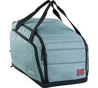 EVOC Gear Bag 55 Travel Gear Bag (Backpack Function, Especially Robust Outer Material, Detachable Shoulder Straps, Variable dividers, Dirt/Water Resistant), Steel/Grey