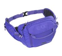 EVOC Hip Pack 3 Hip Bag, Bum Bag (Comfortable Belt Bag with Hydration Bladder Compartment, AIR Flow Contact System, Volume: 3 l), Violet
