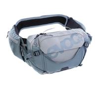 EVOC Hip Pack PRO 3, Hip Bag (AERO Flex Hip Belt, AIR Flow Contact System, mesh Material, Tool Compartment, Fanny Pack, Perfect for Trail Lovers, one Size), Stone - Steel