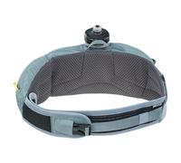 EVOC Hip Pouch PRO + Drink Bottle 0.55 Hip Bag, Steel | Waist bag for cycle tours, with adjustable straps, including a 550 ml water bottle and 2 hip belt pockets