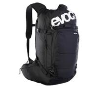 EVOC LINE 30 All-Mountain Carrying Backpack (NEURALITE SYSTEM, ski holder, separate avalanche compartment with emergency plan, easily accessible main compartment, BODDY HUGGING), Black