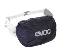 EVOC RAINCOVER Sleeve Hip Pack, Lightweight rain Cover for Bum Bag (Waterproof Protection, Protective Bag Hip Bag with Reflective Print, Bum Bag rain Cover, for 3-7 l Hip Packs), Black