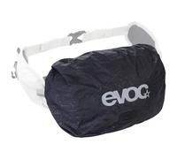 EVOC RAINCOVER Sleeve Hip Pack, Lightweight rain Cover for Bum Bag (Waterproof Protection, Protective Bag Hip Bag with Reflective Print, Bum Bag rain Cover, for 3-7 l Hip Packs), Black
