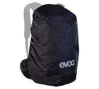 EVOC RAINCOVER SLEEVE PRO, waterproof backpack cover (backpack cover with reflective logo print, flexible size adjustment, backpack rain cover for 10-30 l backpacks, size S/M), Black