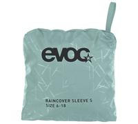 EVOC RAINCOVER SLEEVE, waterproof backpack cover (backpack cover with reflective logo print, flexible size adjustment, backpack rain cover for 18-26 litre backpacks), mint