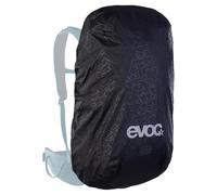 EVOC RAINCOVER SLEEVE, waterproof backpack cover (backpack cover with reflective logo print, flexible size adjustment, backpack rain cover for 6-18 litre backpacks), black
