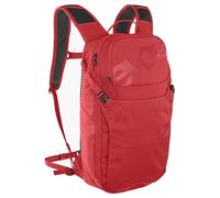 EVOC RIDE 8 bike backpack, trekking backpack (backpack with clever pocket management, AIR-PAD back padding, bike bag), True Red