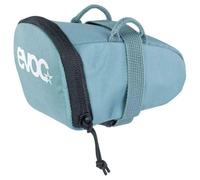 EVOC SEAT Bag Saddle Bag for Compact Storage Under The seat (0.3l Capacity, Extremely Light, Quick Assembly Thanks to Buckles, Reflective Logo, Size S), Steel Grey