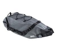 EVOC SEAT Pack BOA WP 6, Practical Saddle Bag (Waterproof Bike Bag, Lightweight Bike Accessories, Rear Bike Bag, Weight: 450 g, Dimensions: 14 x 35 x 14 cm, Volume: 6 l), Carbon Grey