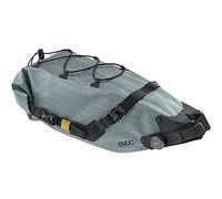 EVOC SEAT Pack BOA WP 6, Practical Saddle Bag (Waterproof Bike Bag, Lightweight Bike Accessories, Rear Bike Bag, Weight: 450 g, Dimensions: 14 x 35 x 14 cm, Volume: 6 l), Steel