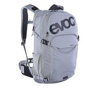 EVOC STAGE 18, Backpack (adjustable shoulder straps with BRACE LINK, AIR FLOW CONTACT SYSTEM, incl. hydration bladder compartment, tool compartment and compression straps, One Size), Stone