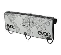 EVOC Tailgate PAD Curve Tailgate Protector, Stone, XL | Boot lid protector, high-quality cycling accessory, quick access to the boot lid lever, aluminium mounting hooks