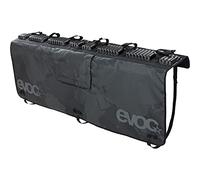 EVOC TAILGATE PAD for safe bike transport on pick-up trucks (secure fixation of up to 6 bikes, access to the tailgate lever, protection for pickup and bike, size: M/L), Black