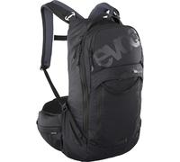 EVOC Trail Pro Blackline Protector Backpack 16L 2025: BLACK 16L S/M