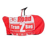 EVOC TranZbag ROAD bike transport bag, Red | Bicycle transport bag, protective case for 28″ wheels, for cyclocross and gravel bikes, foldable, minimal pack size