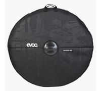 EVOC TWO WHEEL BAG wheel bag, bicycle transport bag for 2 wheels (maximum protection, suitable for <29" wheels, reinforced axle protection, bicycle cover with shoulder strap), black