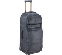 EVOC World Traveller 125 l Trolley Travel Bag for Perfectly organised Travel (Telescopic Handle, replacable Skate Wheels, Extra Light and Stable EVA Bottom Construction), Black