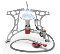 EVOCAMP Compact Camping Stove 3.2 kW with Piezo Ignition, Camping Stove, Mini Gas Stove - Ideal for Camping, Fishing, and Outdoor