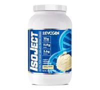 Evogen Isoject - Whey Protein Isolate | Ultra-Pure Whey Protein Powder with Ignitor Enzymes, BCAAs, and EAAs | Enhanced Absorption & Recovery | Vanilla Bean | 25 Servings