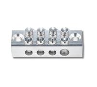 Evoges 4 Way Earth Terminal Block, Brass