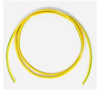 Evoges Cut Lenth Earth Sleeving Green and Yellow 1m one metre (3mm)