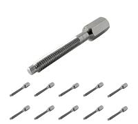 Evoges M3.5 x 35mm Brass Extension Studs Ideal for Extending Sockets and Switch Screws, Pack of 10