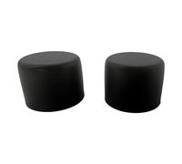 EVOGES Matt Black Spare Universal Dimmer Knob, Pack of 2