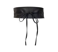 eVogues Plus size Faux Leather Obi Waistband Sash Belt - - One Size Plus
