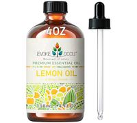 EVOKE OCCU Lemon Essential Oil 118ml, Pure for Diffuser, Aromatherapy, Cleansing, Clean, DIY