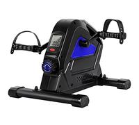 EVOLAND Mini Exercise Bike Professional Arm and Leg Trainer with Magnetic Brake & 8 Resistance Levels for Home Office Super Stable with 1.6 kg Flywheel, LCD Display