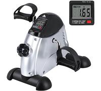 EVOLAND Mini Exercise Bike, Under Desk Bike Pedal Exerciser with Handle
