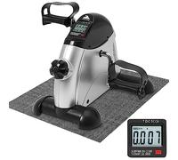 EVOLAND Mini Exercise Bike, Under Desk Bike Pedal Exerciser with Handle