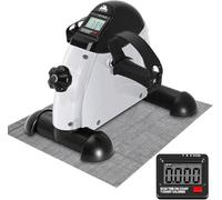 EVOLAND Mini Exercise Bike, Under Desk Bike Pedal Exerciser with Handle
