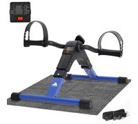 EVOLAND Pedal Exerciser Arm and Leg Pedal Machine Foldable Mini Exercise Bi