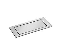 EVOline BackFlip 2 x Schuko Sockets 1 x USB-C Charger Stainless Steel