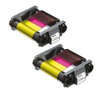 Evolis Badgy CBGR0100C-2pack Colour Ribbon for Badgy100 & Badgy200 (2 Pack - 2 Ribbons)