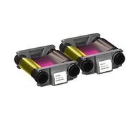 Evolis Badgy CBGR0100C Color Ribbon x 2- YMCKO - 100 Prints with Bodno Software Demo